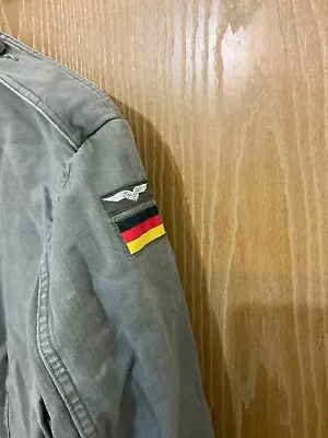 Buy Stylish Vintage Jacket Size S 100% Cotton With German Flag • 25£