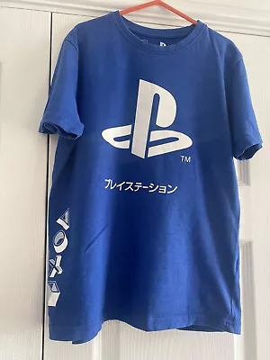 Buy Boys PLAYSTATION T-Shirt. Blue. Age 9-10 • 0.99£