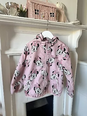 Buy H&M Girls Lightweight Minnie Mouse Raincoat - Age 4-6 Years • 5£