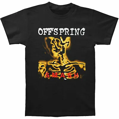 Buy Official The Offspring Smash T Shirt Mens Black T Shirt The Offspring Tee • 21.95£