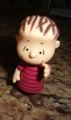 Buy Vintage Peanuts Linus 5” Jointed Figure Red  Shirt  2007 • 14.45£