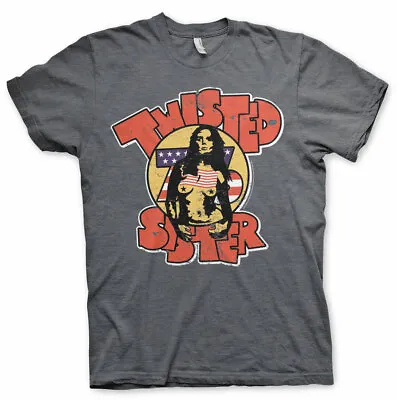 Buy Officially Licensed Twisted Sister - Topless 76´ Men's T-Shirt S-XXL Sizes • 19.53£