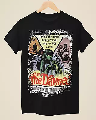 Buy The Damned (1962) - Movie Poster Inspired Unisex Black T-Shirt • 14.99£