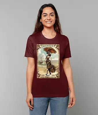 Buy Steampunk  Seaside Postcard  Unisex Crew Neck T-Shirt • 19.99£