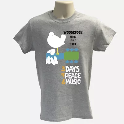 Buy Woodstock T-shirt, Peace Tee, Festival Band Tshirt, Concert Shirt, Music Gig Tee • 15.95£