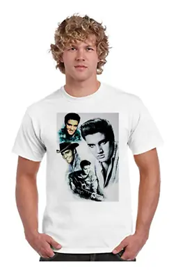 Buy Elvis Presley The King Gildan T-Shirt Gift Men Unisex S,M,L,XL,2XL Plus A Bag • 10.99£