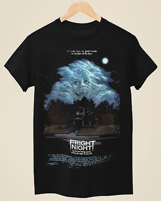 Buy Fright Night - Movie Poster Inspired Unisex Black T-Shirt • 14.99£
