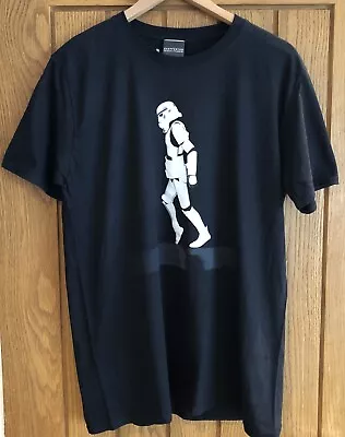 Buy STAR WARS Stormtrooper T Shirt Black Shepperton Design Studios Mens Large L New • 6.99£