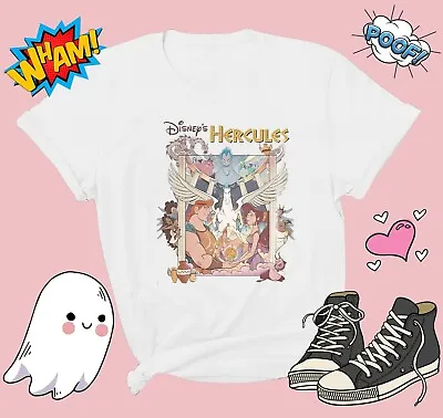 Buy 90's Disney Hercules T-shirt T Shirt Men Women Unisex Tshirt G776 • 12.95£