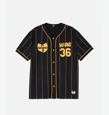 Buy WU-TANG CLAN Baseball Jersey Size XS Enter The 36 Chambers Shirt Limited Edition • 24.99£