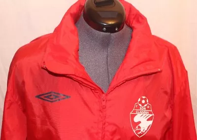 Buy UMBRO Mens Rain Jacket Size 36 Small Red Nylon  • 12.95£