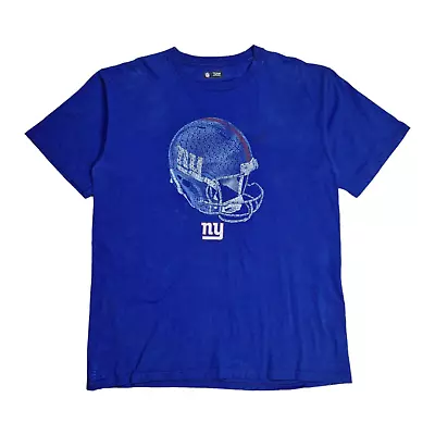 Buy NFL New York Giants T-Shirt Size Large Blue Men's Short Sleeve • 19.99£
