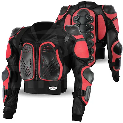Buy Motorcycle Body Armour Safety Jacket Motocross Motorbike Spine Protector Guard   • 28.97£