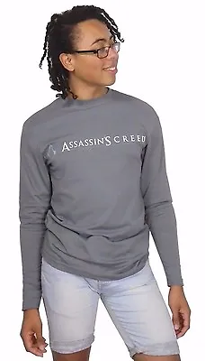 Buy Assassins Creed Original T-Shirt Long Sleeve Grey • 24£