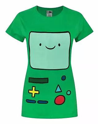 Buy Adventure Time Green Short Sleeved T-Shirt (Womens) • 14.99£