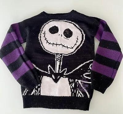 Buy Disney The Nightmare Before Christmas Sweater XS (Length: 58cm, Chest: 41cm) • 20£