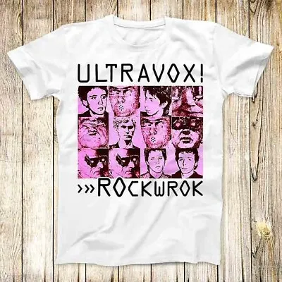 Buy Ultravox Rockwrok Rock Band Music T Shirt Meme Unisex Top Tee 7511 • 6.35£
