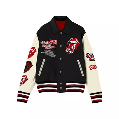 Buy Rolling Stones Hackney Diamonds Varsity Jacket Size Small S Brand New Presale ✅ • 1,199.99£