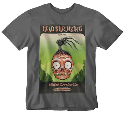 Buy Beetlejuice T-Shirt Head Shrinking Powder Tee Movie Retro Witch Doctor 80s 90s  • 9.99£
