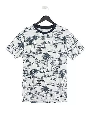 Buy Burton Men's T-Shirt S White Graphic 100% Cotton Basic • 7.60£