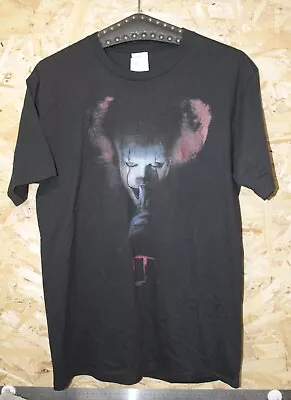 Buy It (2017) Pennywise Quiet Movie Promo  T-Shirt Black Clown Medium Horror • 12£