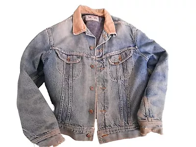 Buy Vintage Lee STORM RIDER Union  USA Jacket L Vintage Distressed Western  • 69£