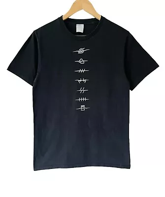 Buy Naruto Shippuden Akatsuki Clouds T-Shirt - Size Small - Village Symbols Licensed • 7.95£