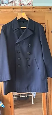 Buy Ex-Navy Pea Jacket 42  • 25£