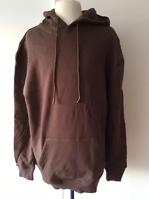 Buy Kronstadt - Cosy French Terry Hoodie - Size L - Brown - New With Tags • 25£
