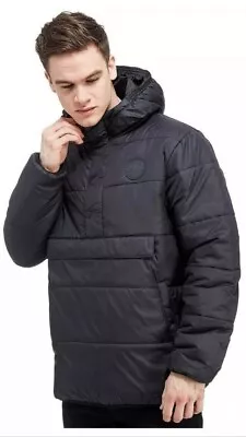 Buy Converse CT 1/2 Zip Men's Padded Jacket Coat Black Size. UK M • 59£