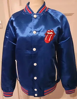 Buy RollingStones Europe Official Jacket 2016 Exhibitionism Hilfiger Small Blue 4 • 20£