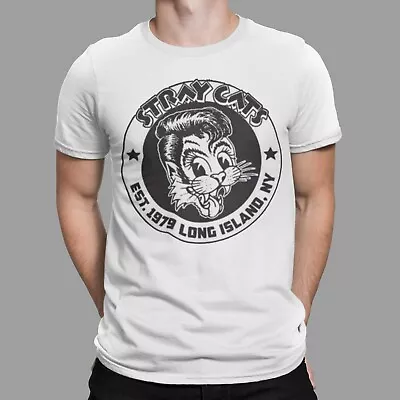 Buy Stray Cats T-Shirt Rockabilly Rock Heavy Metal Band Retro Cult Concert Tee 70s  • 7.97£