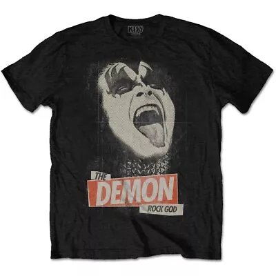 Buy Kiss 'The Demon Rock' (Black) T-Shirt - NEW & OFFICIAL! • 14.89£