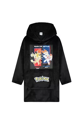 Buy Pokémon Kids Boys Oversized Hoodie Hoody Hooded Top • 23.49£