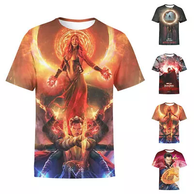 Buy Scarlet Witch The Multiverse Of Madness Doctor Strange Print T-shirt Tee Top • 11.89£