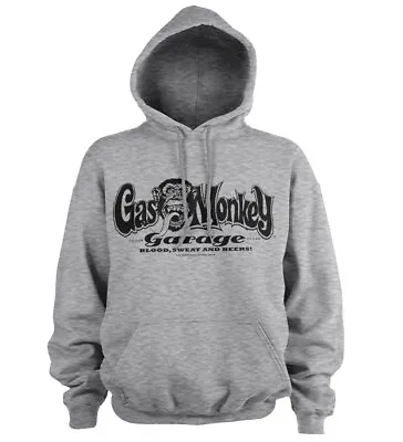 Buy Officially Licensed Gas Monkey Garage Logo Hoodie S-XXL Sizes • 7.99£