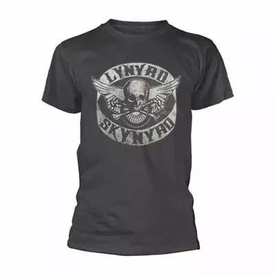 Buy Officially Licensed Lynyrd Skynyrd Mens Charcoal Grey T Shirt Lynyrd Skynyrd Tee • 18.95£