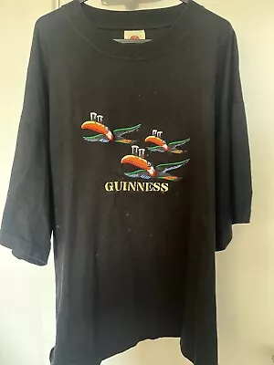 Buy Vintage Guinness T Shirt XL Single Stitched • 15£