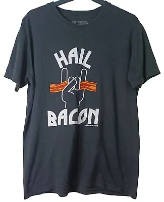Buy Vintage David & Goliath Hail Bacon Men's T-Shirt Size M • 7.45£