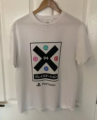 Buy PlayStation Official T Shirt Mens Medium, White • 4.99£