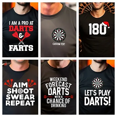 Buy Darts T Shirt Funny Birthday Dad Uncle Dart Club Tournament Championship Gift • 14.99£