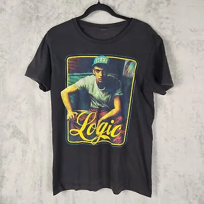 Buy Logic Bobby Tarantino Mens T Shirt Size M Black Graphic Print Hip Hop Music Rap • 15.80£
