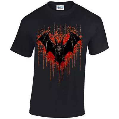 Buy Bat Out Of Hell, T-shirt Unisex S - 5XL, Gothic Blood Horror Vampire Evil, Gift • 14.95£