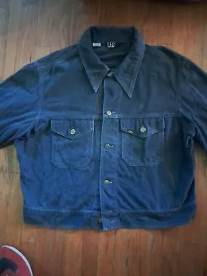 Buy Vintage Lee Work Jacket Late 60s Super Clean Rock N Roll Rockabilly Hipster Larg • 213.13£