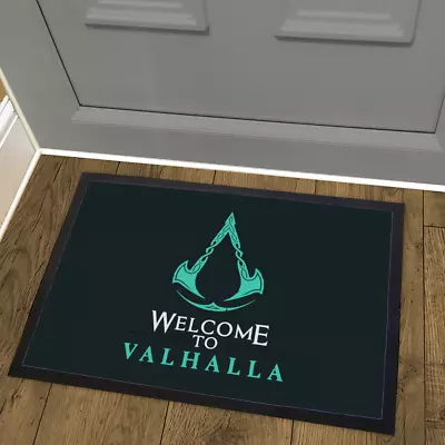 Buy Welcome To Valhalla Doormat Welcome Mat For Assassin's Creed Fans • 21.49£
