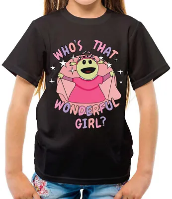 Buy Whos That Wonderful Girl Adults Kids T-Shirt Funny Nanalan Peepo Fanart Meme Tee • 7.99£