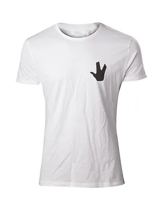 Buy Official  Star Trek Spock Your Logic Is Questionable White T-shirt  • 19.99£