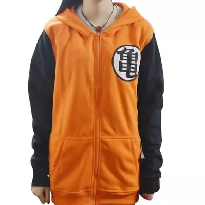 Buy Anime Dragonball Z Goku Sweatshirt Zip-up Hoodie Cosplay Large / Medium • 21.99£