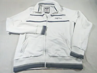 Buy Helly Hansen Womens Sweater White Large Zip Up Jacket Sweatshirt Outdoor Comfort • 23.99£