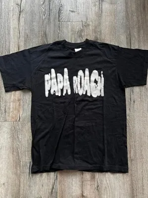 Buy Vintage Papa Roach 2000 Tour T Shirt Size Large • 55£